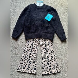 DKNY Sweater and Pant Set size 4T